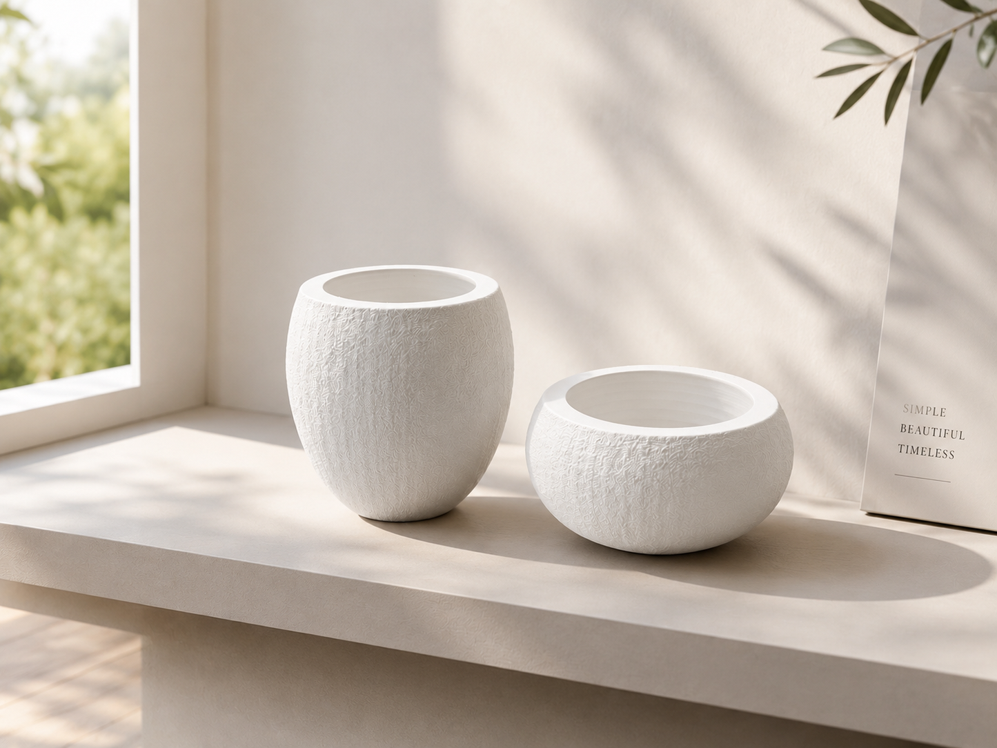Minimalist Planters
