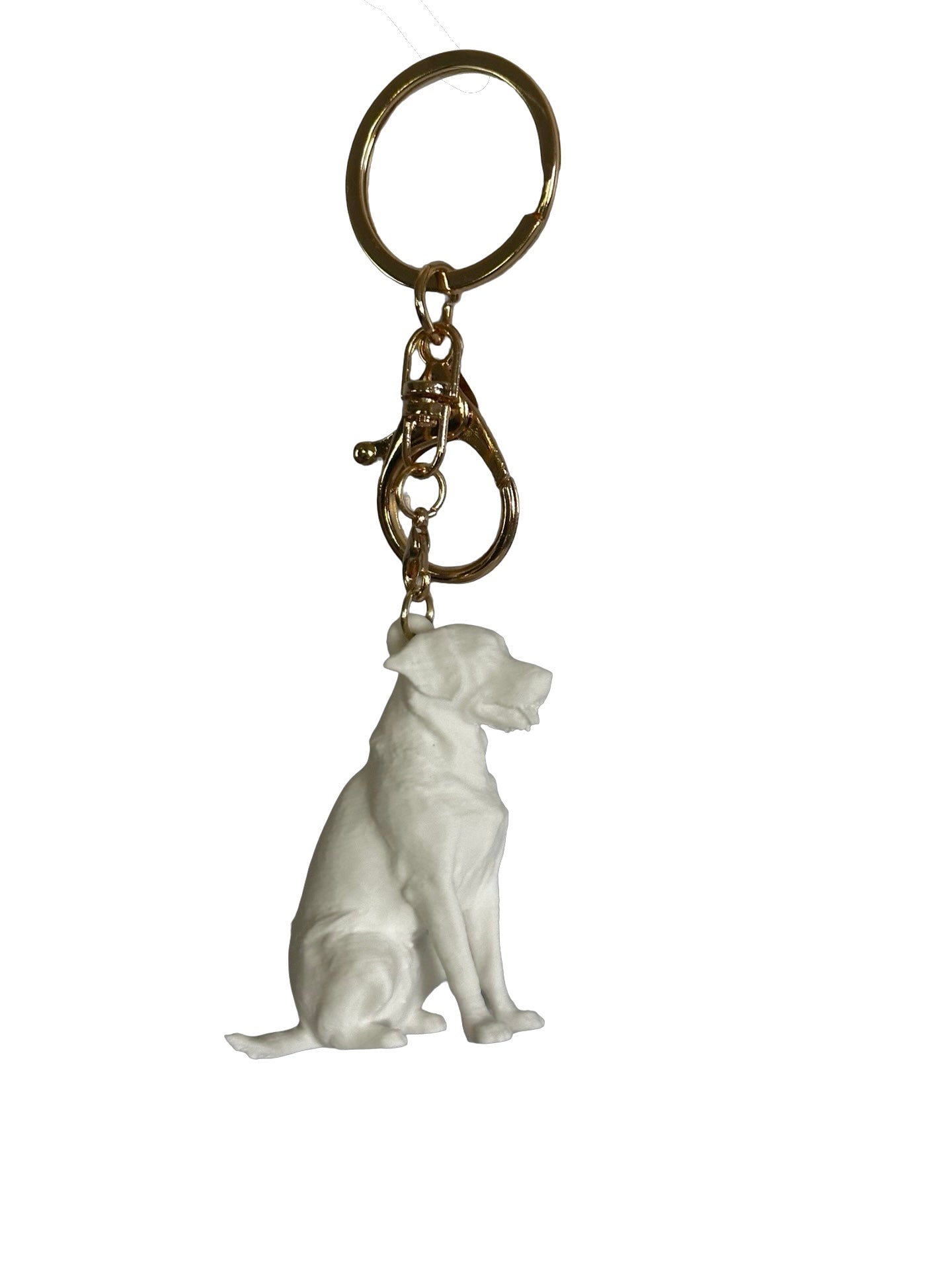 Labrador keychain- White, Gold, or Black