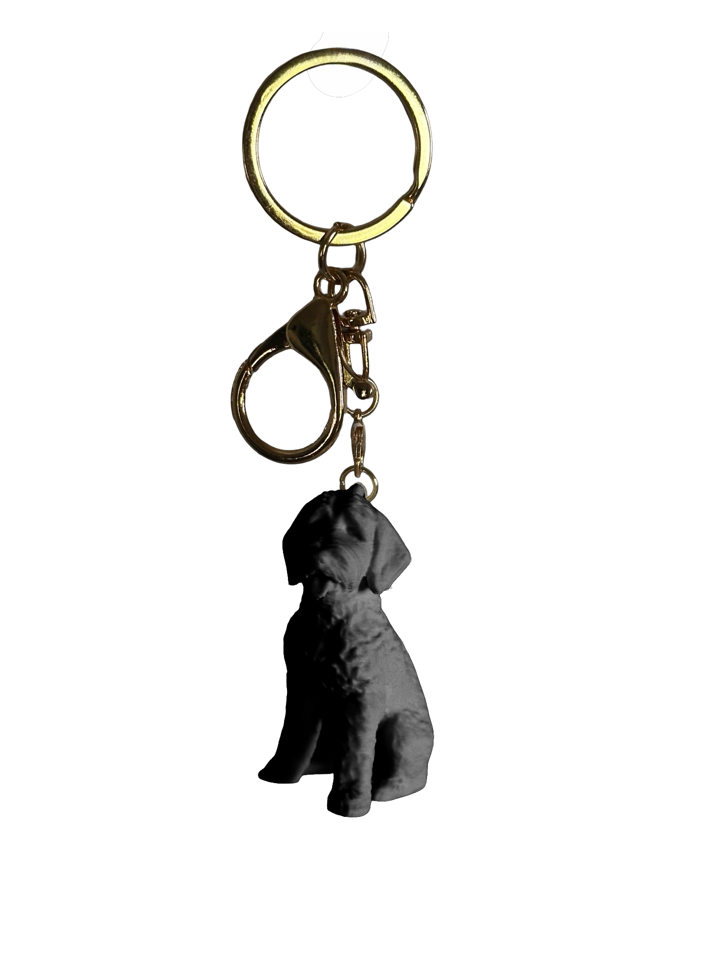 Labradoodle keychain- White, Gold, or Black