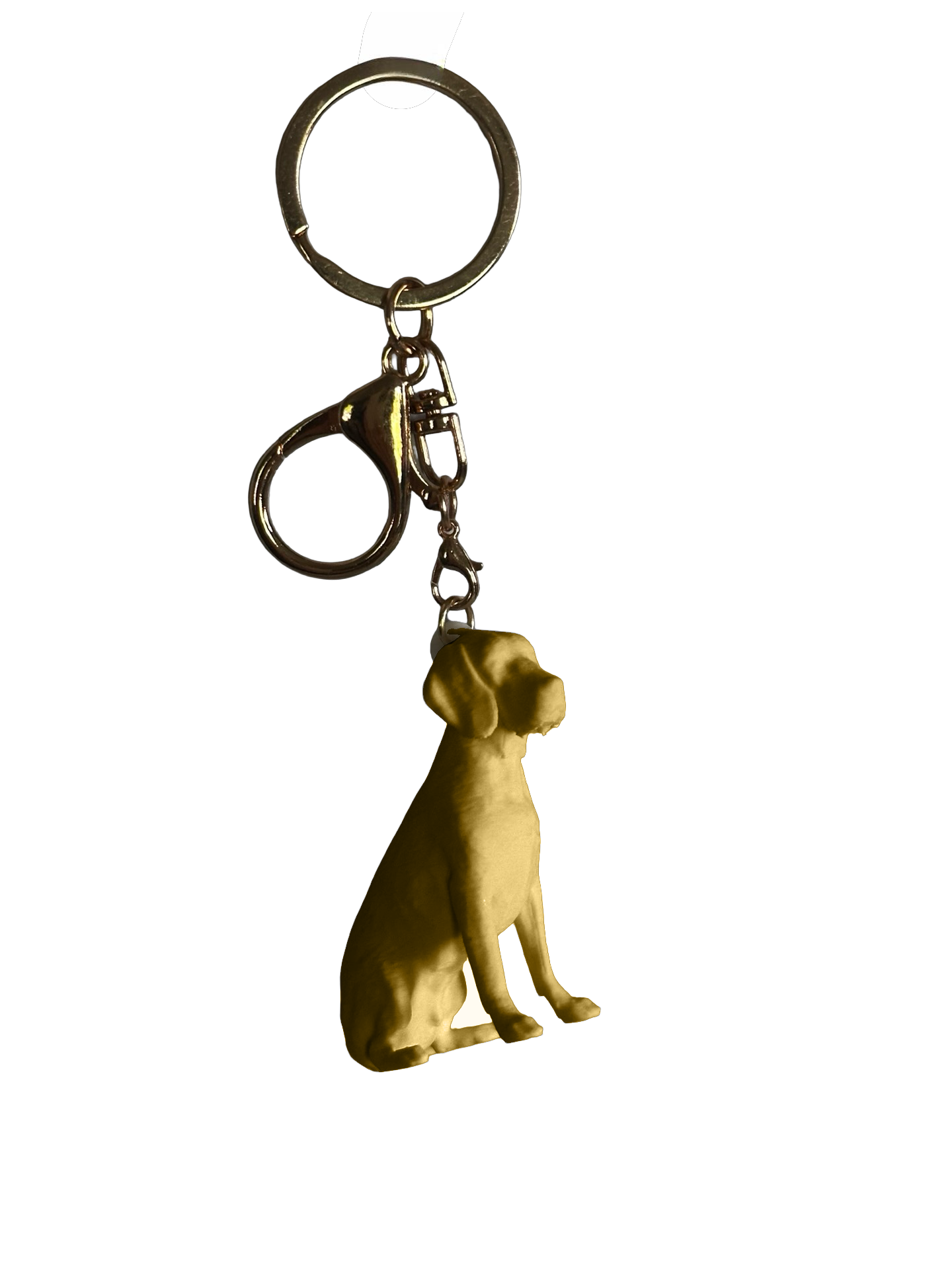 Beagle/Bird Dog Keychain- White, Gold, or Black