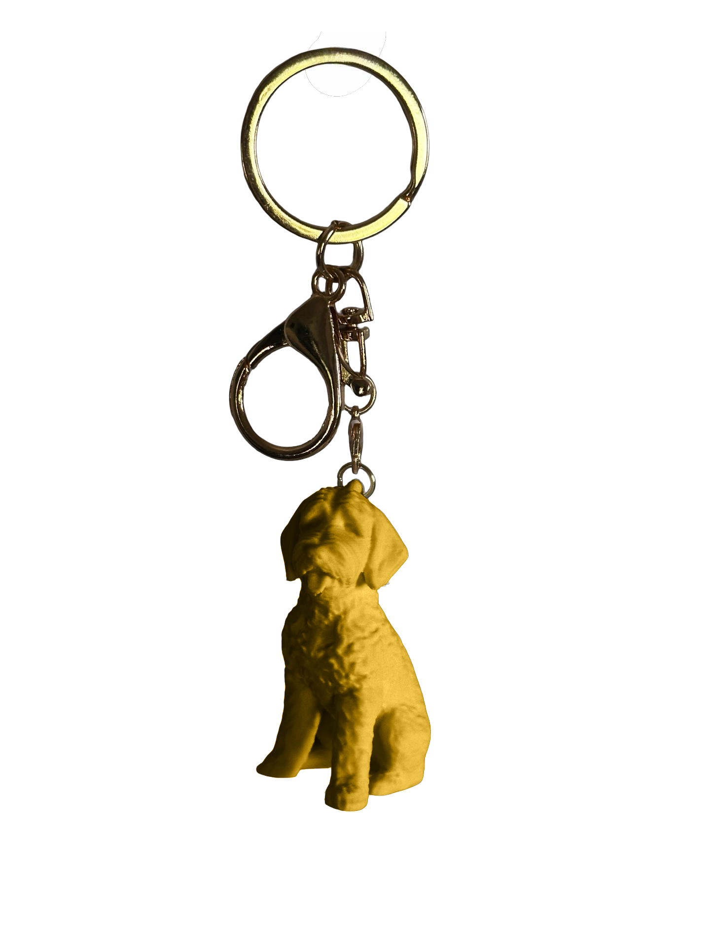 Labradoodle keychain- White, Gold, or Black