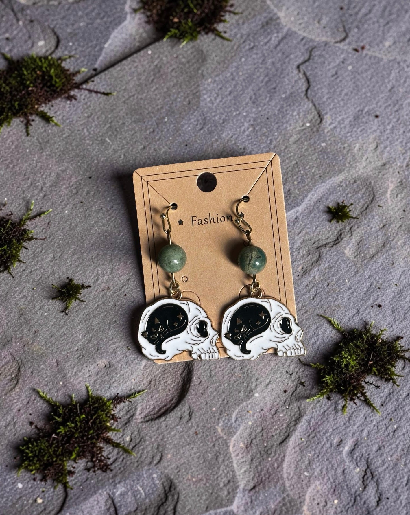 Green Agate Earrings